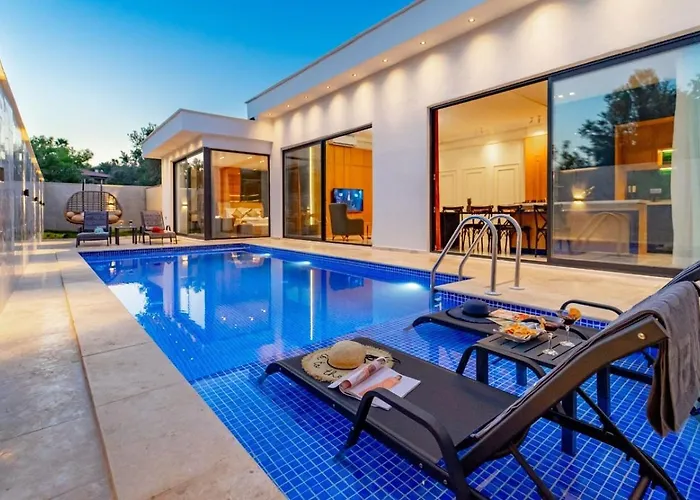 Patara 2 Bedroom Secluded With Private Pool Hot Tub Villa *