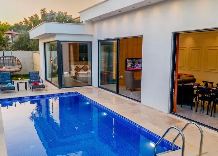 Patara 2 Bedroom Secluded With Private Pool Hot Tub Villa *