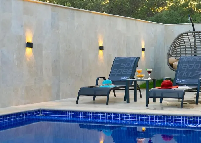 Villa Patara 2 Bedroom Secluded With Private Pool Hot Tub Kalkan